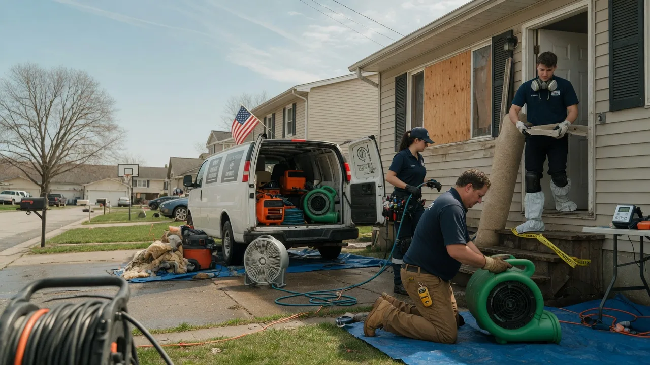 Water Damage Restoration in Nanty Glo, PA near me